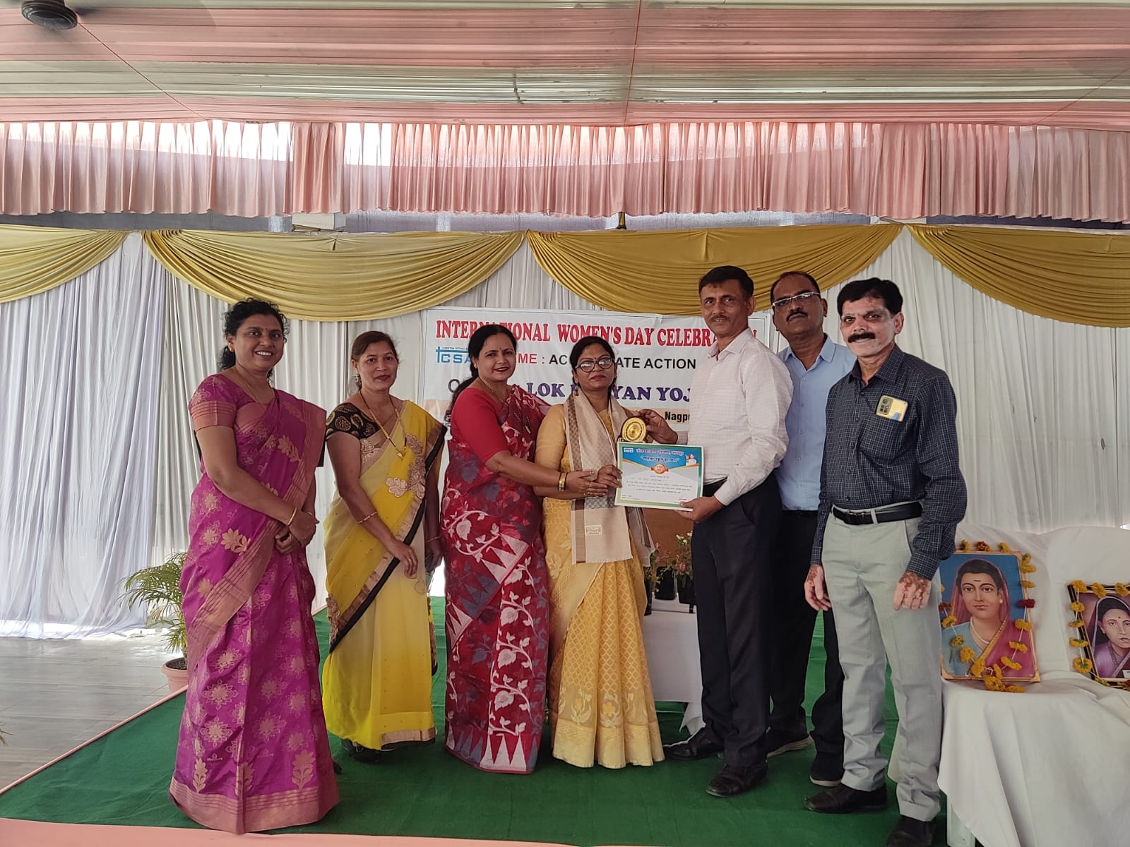 Workshop Completion Certificate Distribution & Award Ceremony for 10th Pass Students